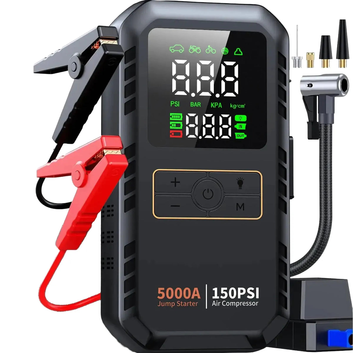 Car Jump Starter - Portable Power And Pump Kit — product view 1