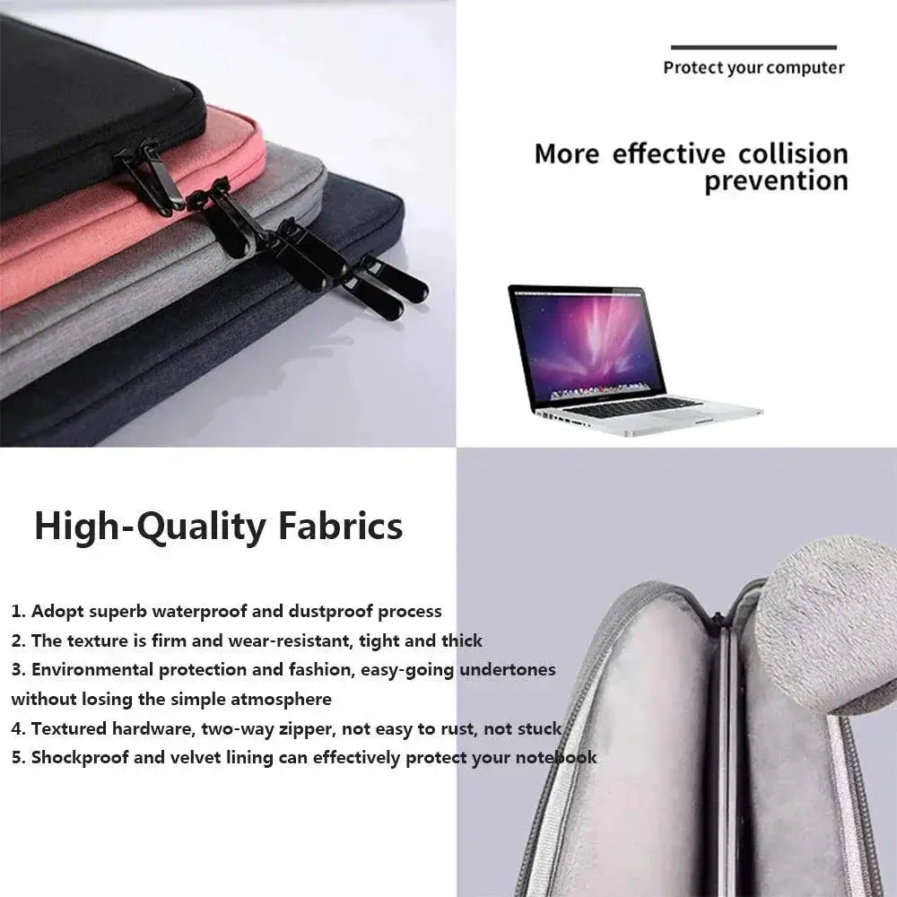 Waterproof Laptop Sleeve for MacBook Air Pro 15 Inch Case