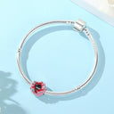 Sterling Silver Charm Soccer Football