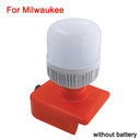 Versatile LED Work Light for Makita Milwaukee Tools