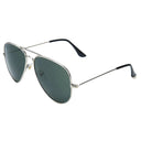 Unisex Gradient Mirror Pilot Sunglasses with UV400 Protection