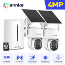 ANNKE 4MP Solar PTZ Camera Kit