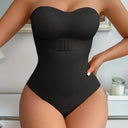 Seamless Strapless Shortie Bodysuit for Women Tummy Control