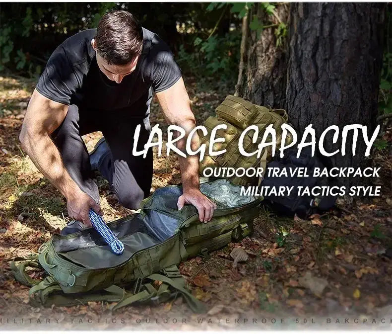Rugged Tactical Backpack for Travel — product view 10