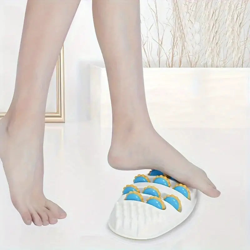 Foot Massager with 4 Roller Rows for Fitness & Yoga Relief