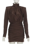 Polished Turtleneck Dress for Women