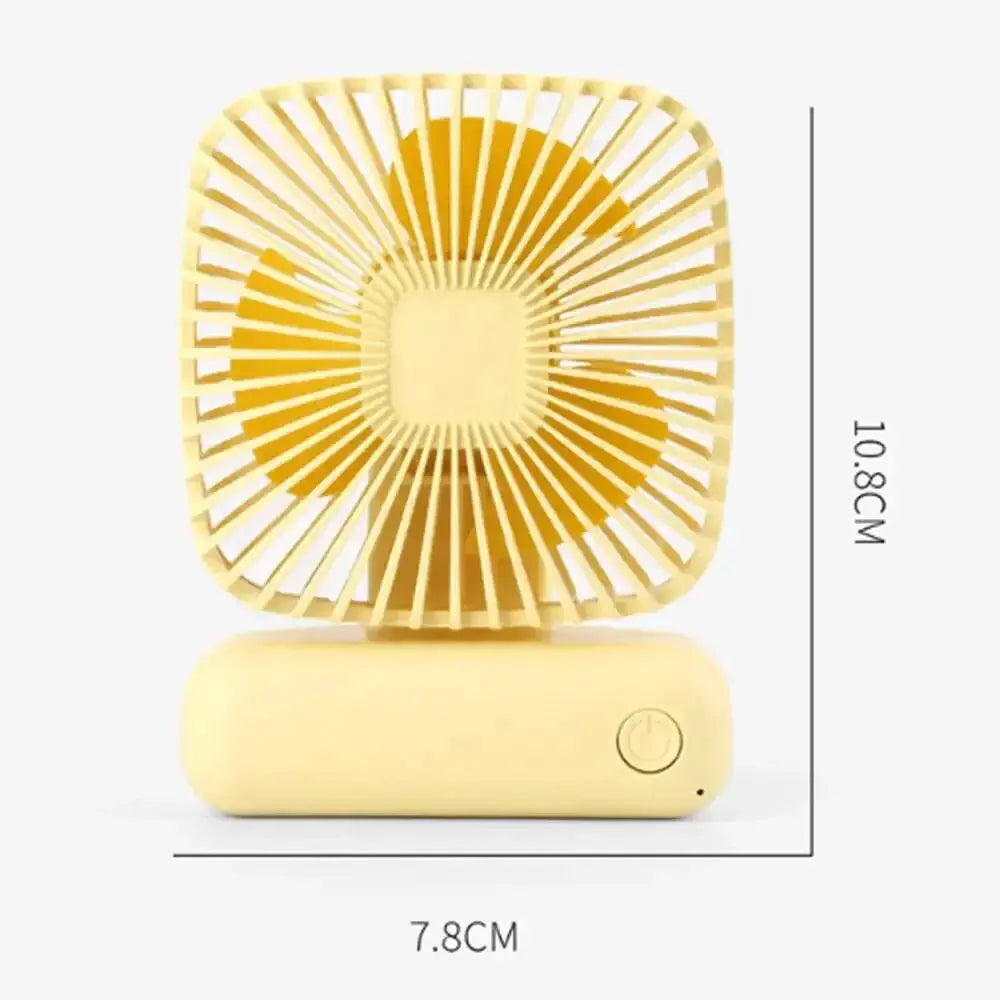 Desktop Small Fan Mini Handheld USB Three Speed Cool Air - OurLum.com