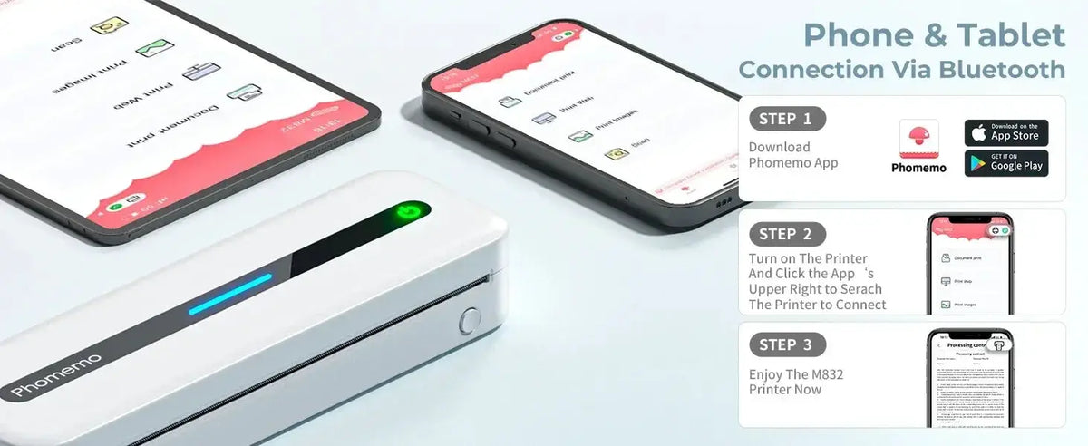 Inkless Thermal Printer - OnTheGo — product view 15