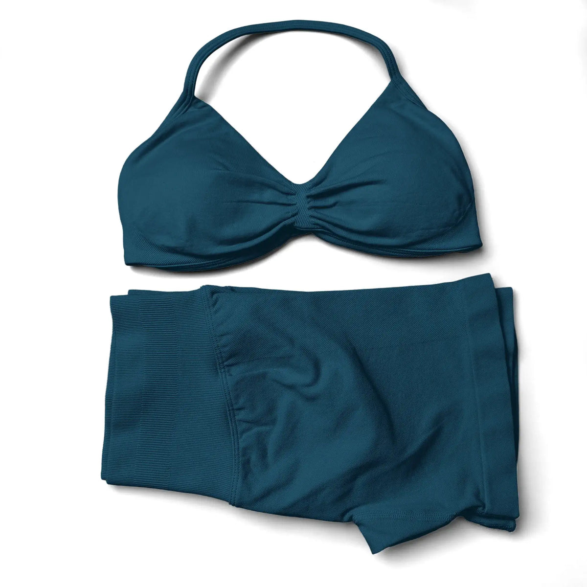 Seamless Yoga Set Women Quick Dry Push Up With Pad — product view 9