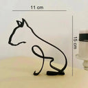 Durable Metal Dog Sculpture For Pets