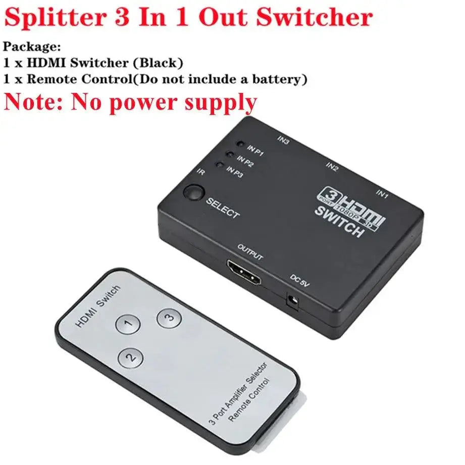 Seamless HDMI Switcher Hub for Gamers — product view