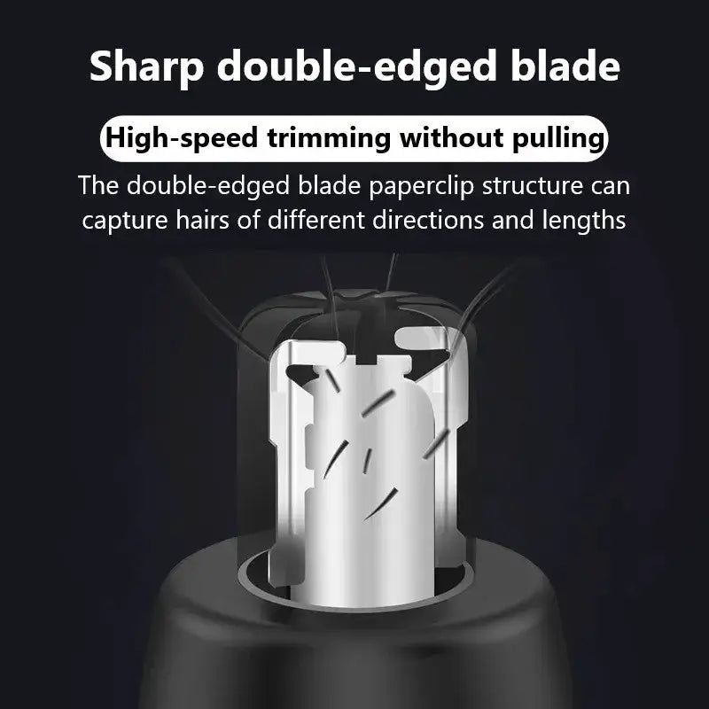 Kemei Nose Hair Trimmer Nasal Wool Implement Nose Hair Cut Washed Trimmer Clipper And Hair Razor Epilator Remover Nose Hair