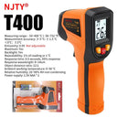 Infrared Thermometer: Accurate Temperature Pyrometer LCD Display