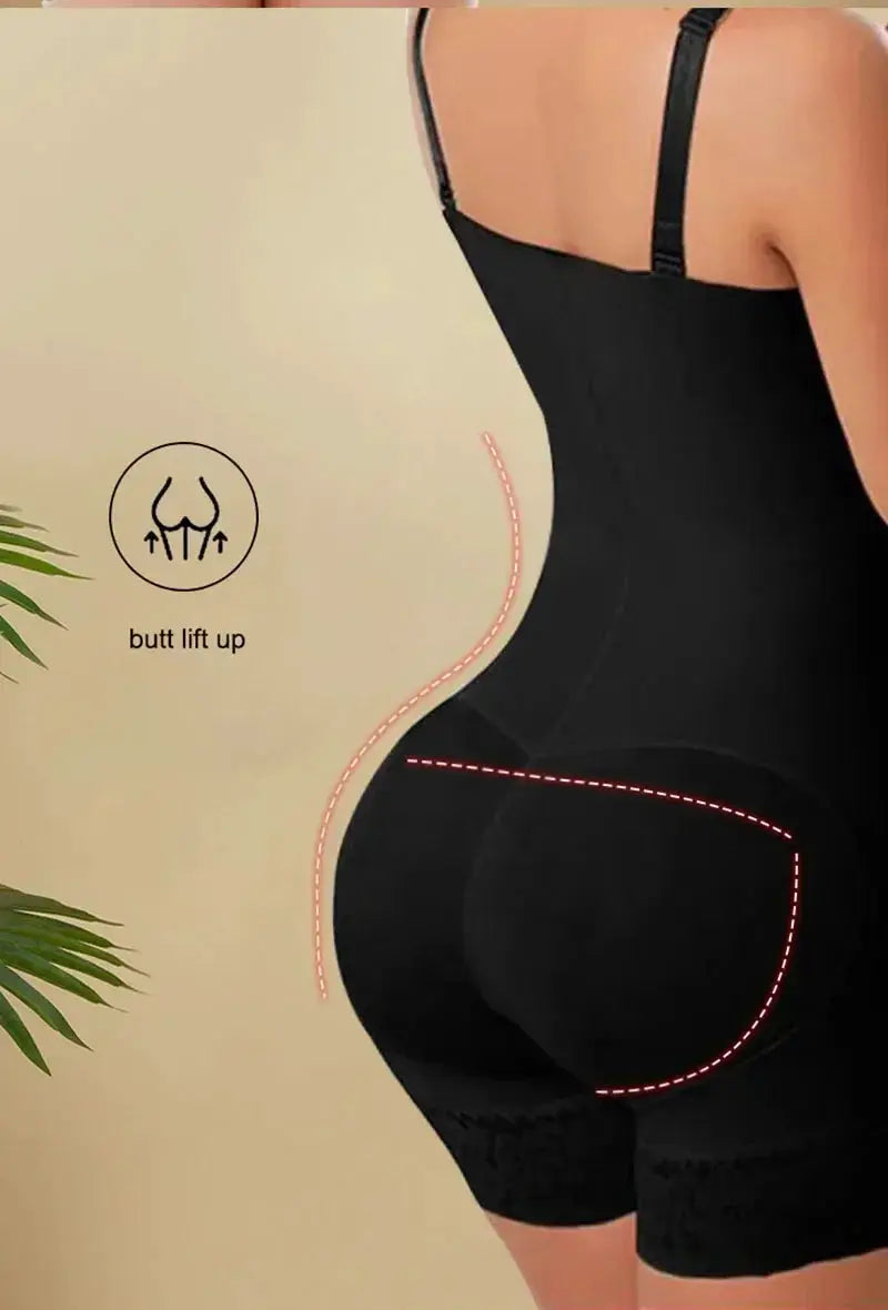 Fajas Colombiana Girdle Full Body Shaper Bodysuit For Women