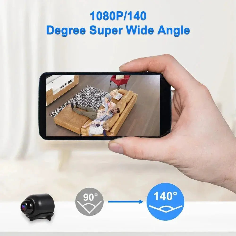 FHD 1080P Mini WiFi Security Camera For Baby Monitoring