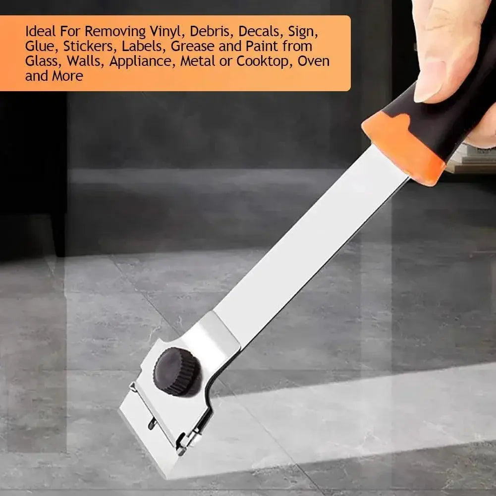 Versatile Scraper Blade Tool Ice Remover With Grip 45cm