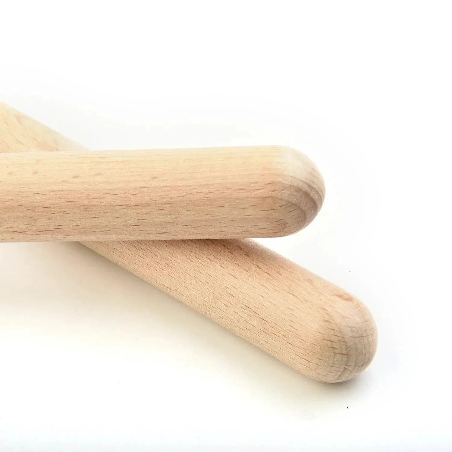 2 Pack Wooden Percussion Drum Sticks For Rhythm Learning