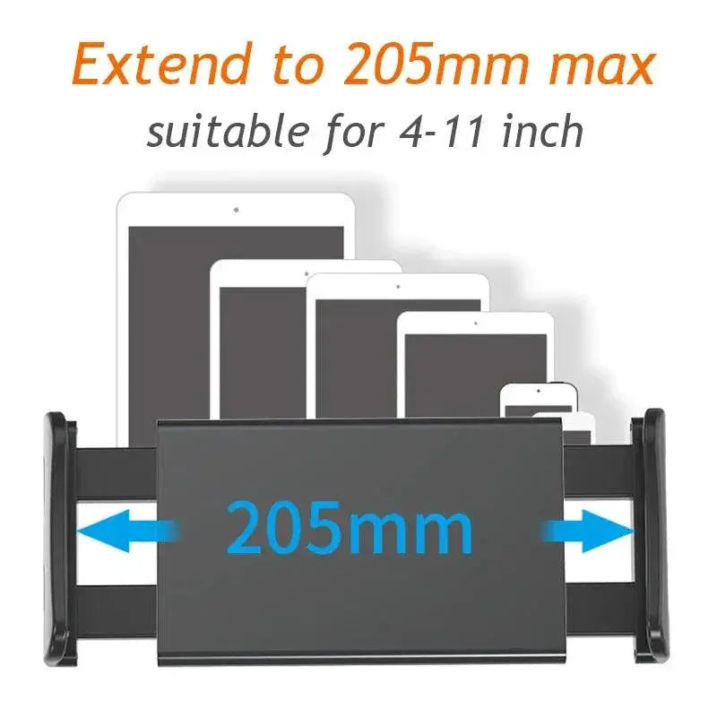 iPad Air Headrest Mount With 360 Degree Rotation For Cars