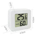 Digital Hygrometer Thermometer Indoor Thermometer Temperature Gauge Mini LCD Weather Station Sensor For Home Room Humidity Meter