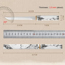 Durable Kitchen Knife for Slicing Tasks