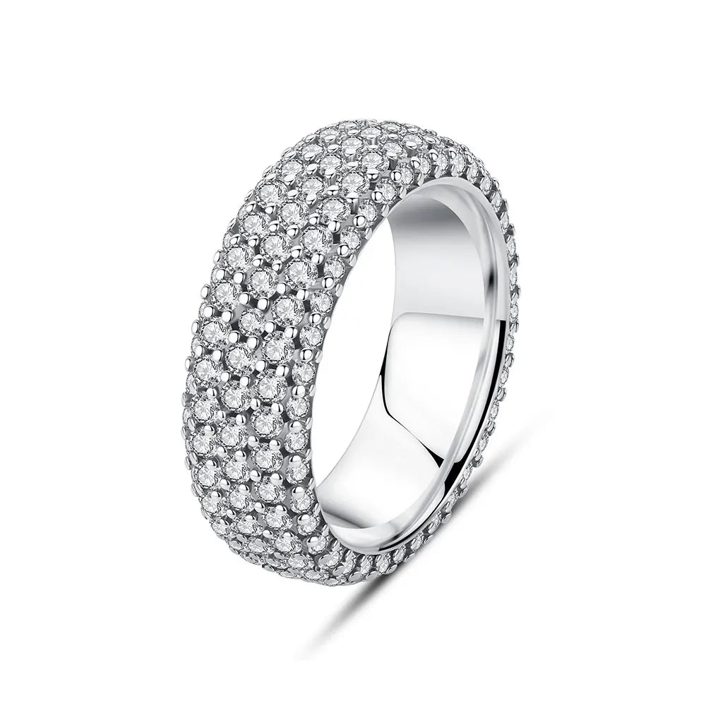 Sterling Silver Ring Sun Moon