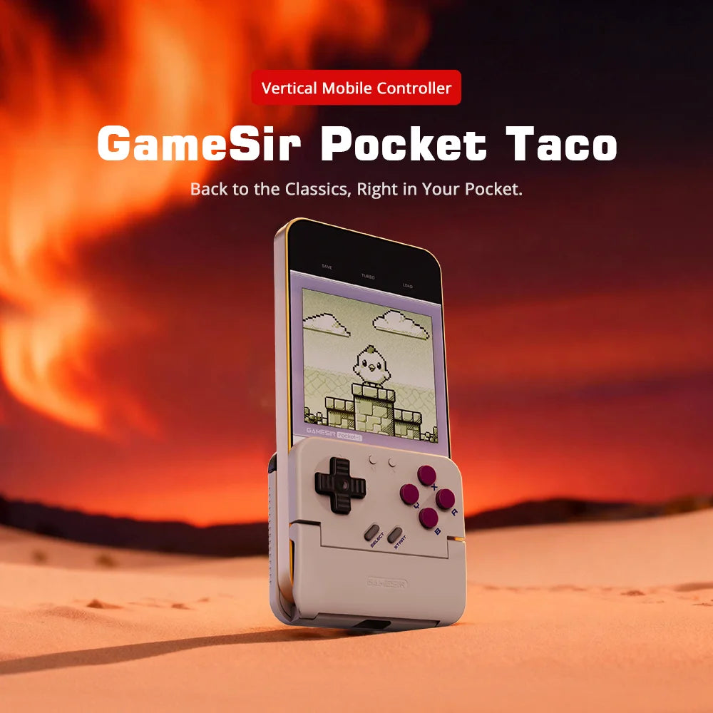 GameSir Pocket Taco Vertical Retro