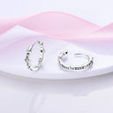 Maula Earring Sterling Silver Sparkling