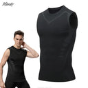 Compression Shaping Vest: Ice-Silk Body Shaper