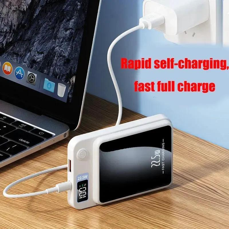 100000mAh Magnetic Qi Wireless Charger Portable 22.5W Fast - OurLum.com