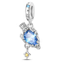 Sterling Silver Charm Beads Mask