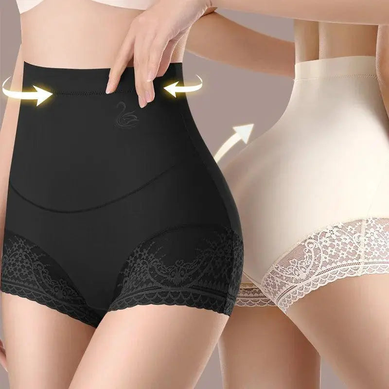 Bamboo High Waist Lace Panties For Women Comfort Everyday