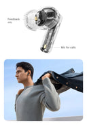 M2s ANC Earphone Bluetooth 5.3 Wireless Headphone