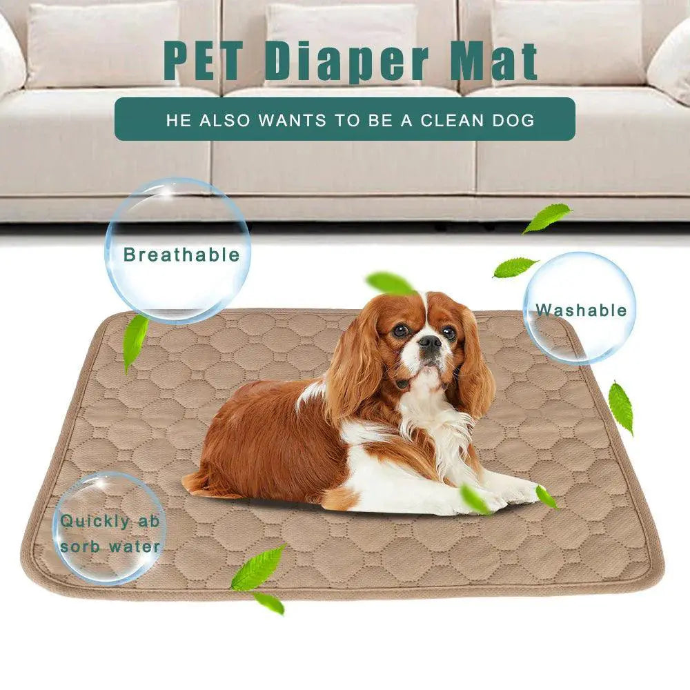 Dog Waterproof Training Pad Washable Reusable Mat For Pets