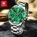 Olevs Men Stainless Steel Watch