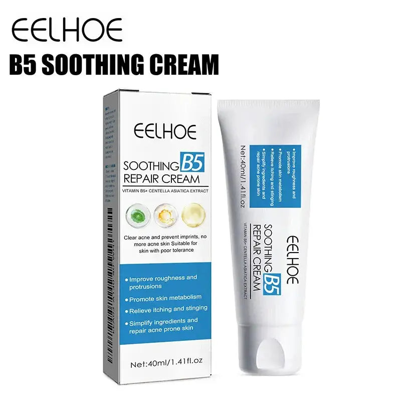 EELHOE B5 Moisturizing Repair Cream Moisturizing Brightening Skin Color Repairing Skin Barrier Moisturizing Skin Care Face Cream
