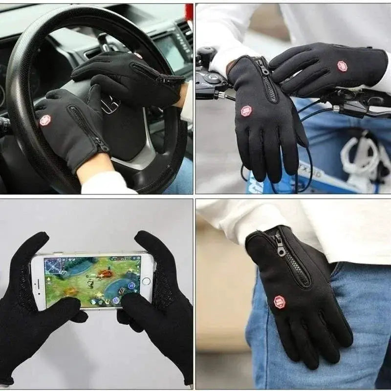 Winter Gloves For Men Waterproof Windproof Touchscreen