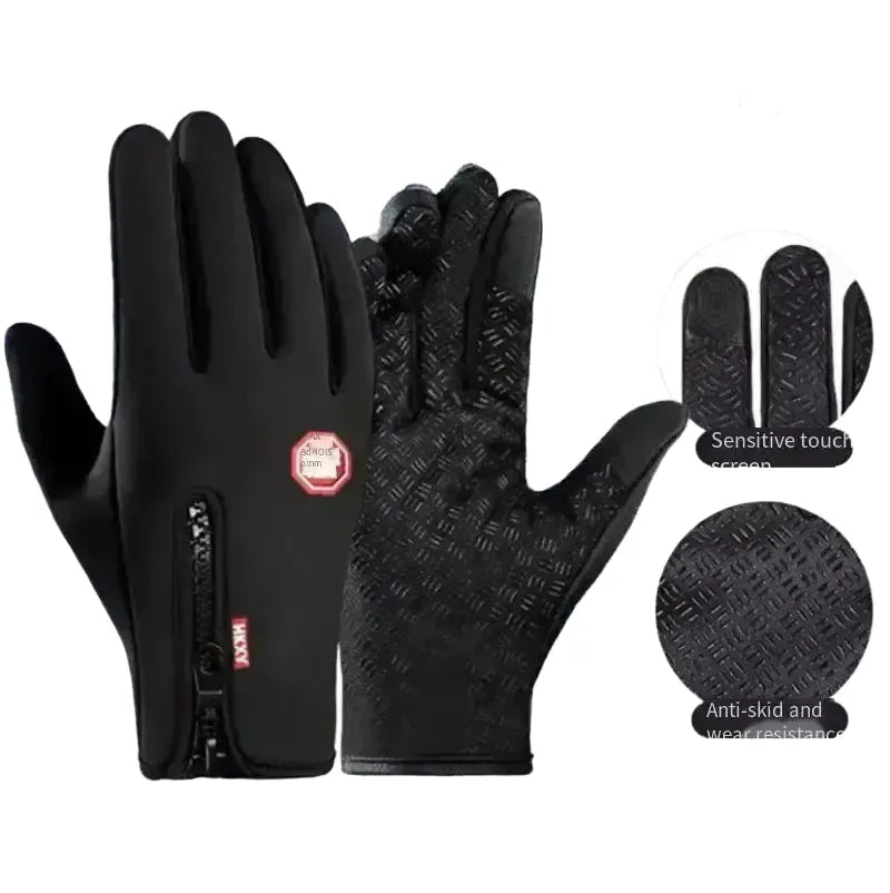 Warm Winter Cycling Gloves Men Women — product view 1