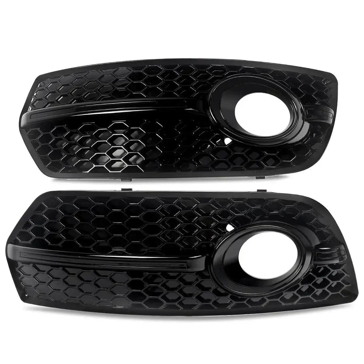 Black Honeycomb Fog Light Cover Grille For Audi Q5 2009 2012