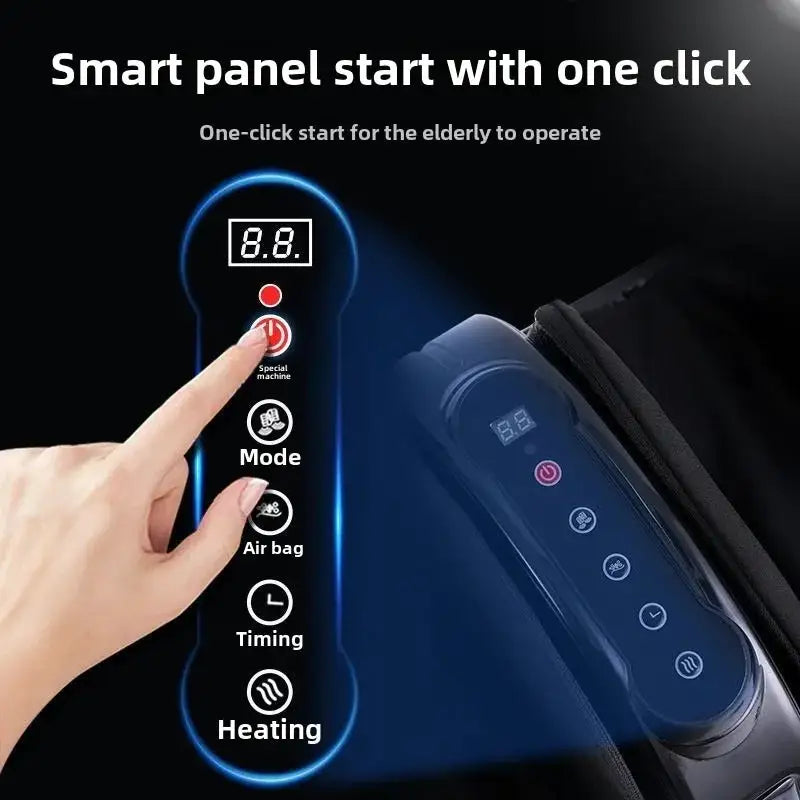 XINDU Prominent Makers Calf Foot Massager Leg Airbag Massage Infrared Heated Parents Adults Holiday Gifts with Wireless Remote