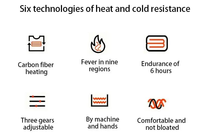 Water-Resistant Heated Vest for Warmth — product view 16