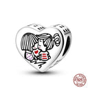 Real Sterling Silver Colorful Butterfly