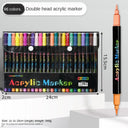 Dual Tip Acrylic Marker Set