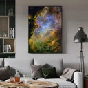 Space Canvas Print - Vibrant Galaxy Wall Art