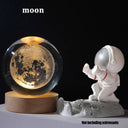 Moon Lamp: 3D Galaxy Planet USB Night Light Decor