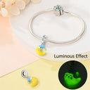 Nightglow Star Moon Pendant Qikaola