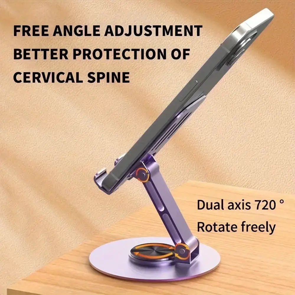 720 Rotate Aluminum Alloy Portable Tablet Holder For iPad