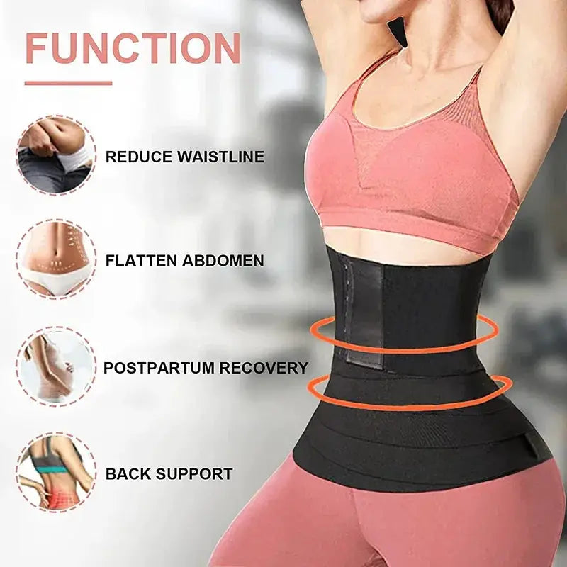 Adjustable Waist Trainer And Tummy Slimming Belt Support
