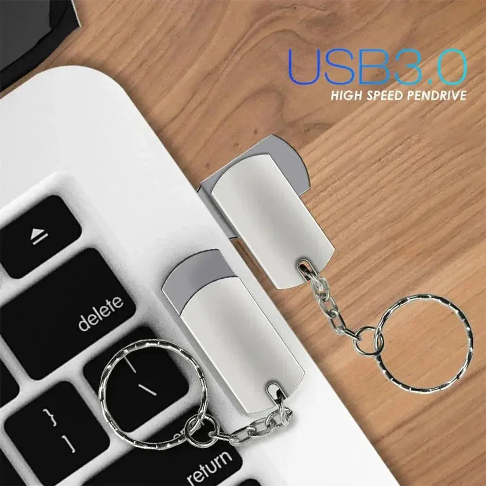 Portable Metal Cle USB Flash Drive 2TB High Speed Storage
