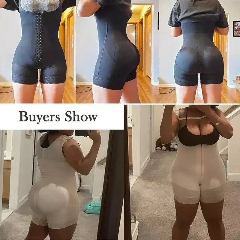 Colombian Shapewear Bodysuit Tummy Control Butt Lifter