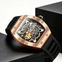 Luxury Men Tonneau Mechanical Watch
